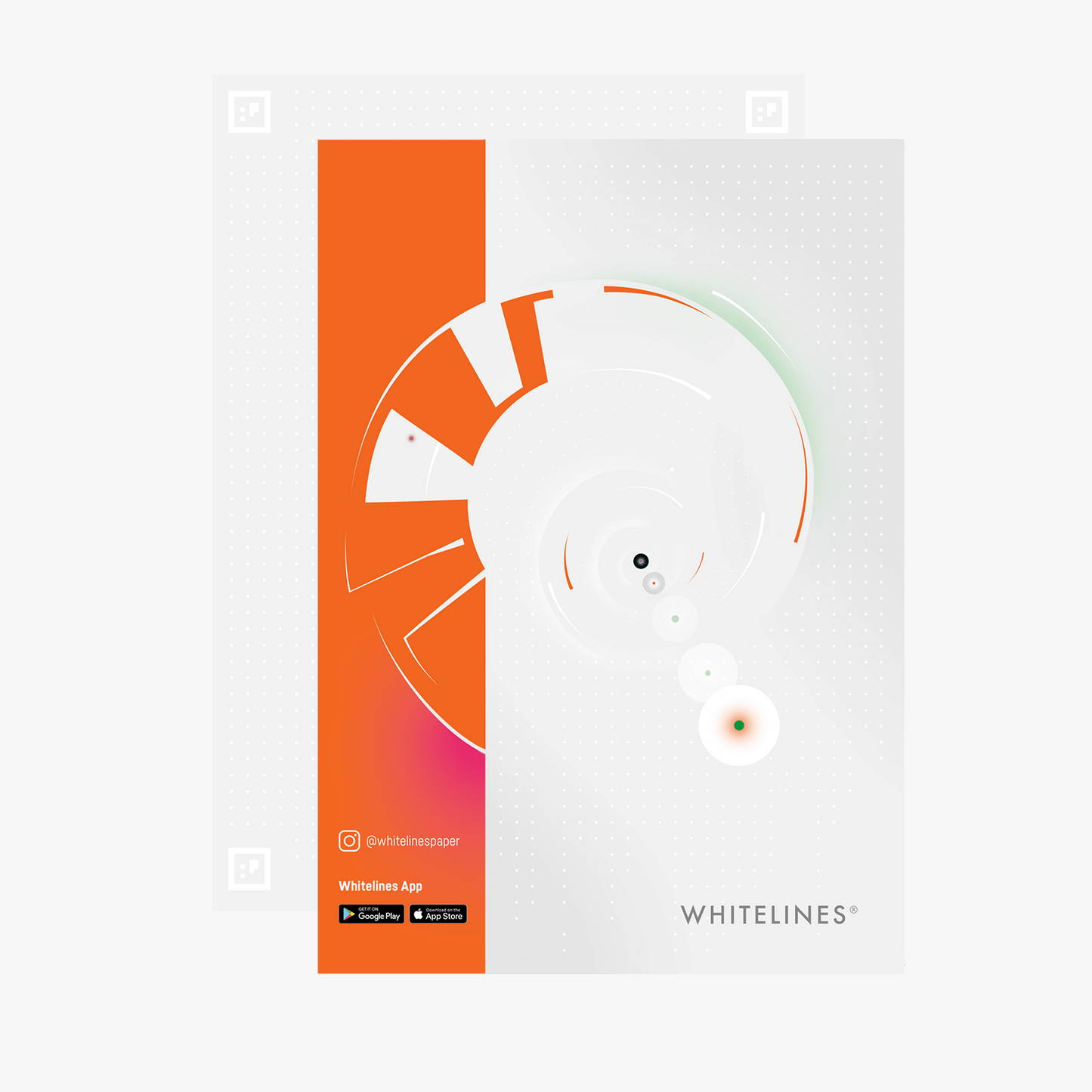 Whitelines Revelations B5 Dotted Notebook perfect for writing, sketching, journaling, drawing, working and studying effectively