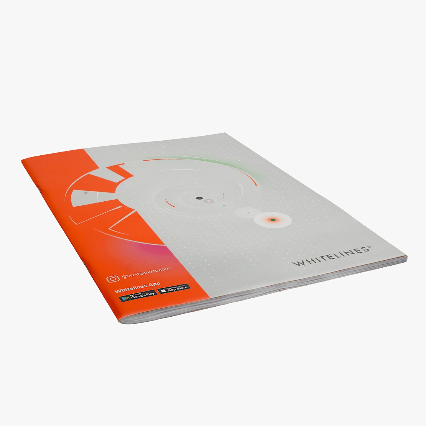 Whitelines Revelations B5 Dotted Notebook perfect for writing, sketching, journaling, drawing, working and studying effectively